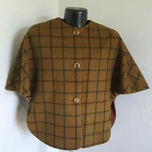 Vintage Country Place King of the Ponchos wool women one size Y2K